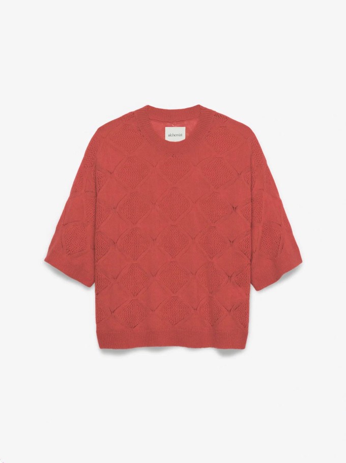 Pepper trui - raspberry from Brand Mission