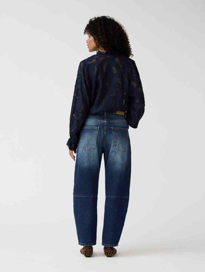 Ella blouse - navy from Brand Mission