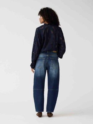 Ella blouse - navy from Brand Mission