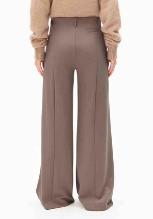Maevaa broek - walnut cream from Brand Mission