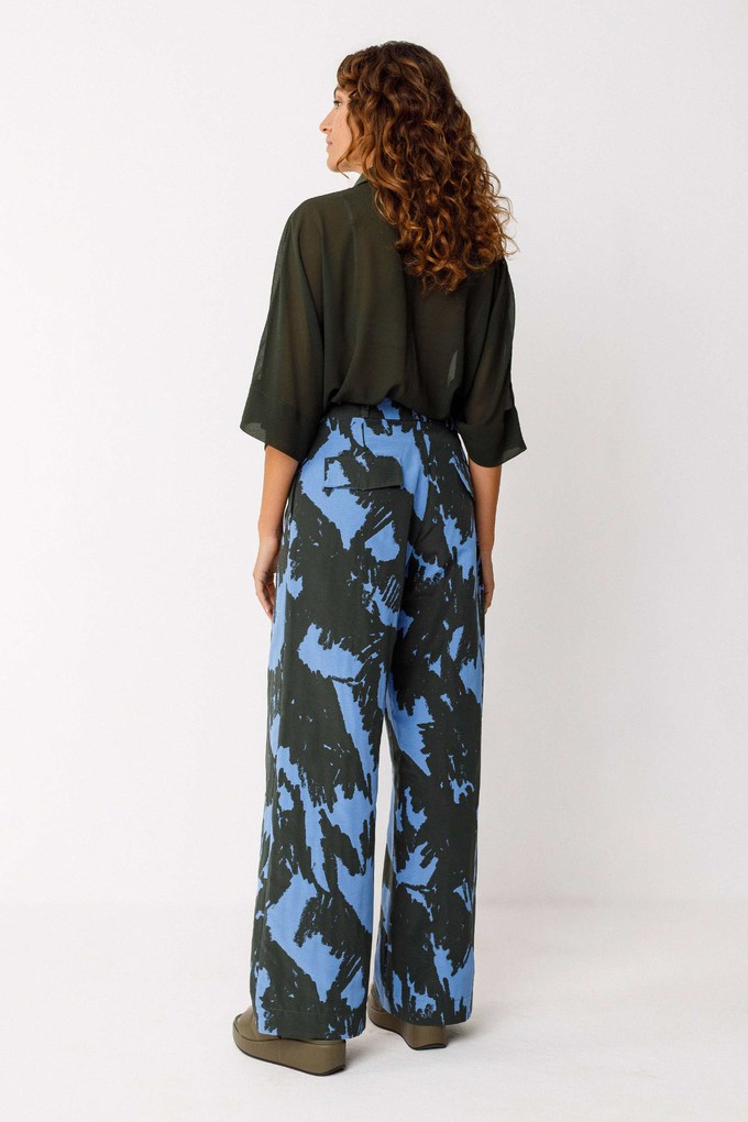Maitane broek - camo print from Brand Mission