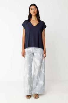 Zur 10 top - navy via Brand Mission