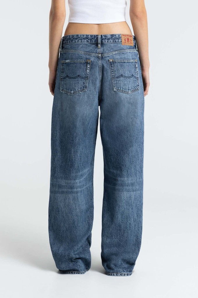 Joan loose jeans - ceky blue worn from Brand Mission