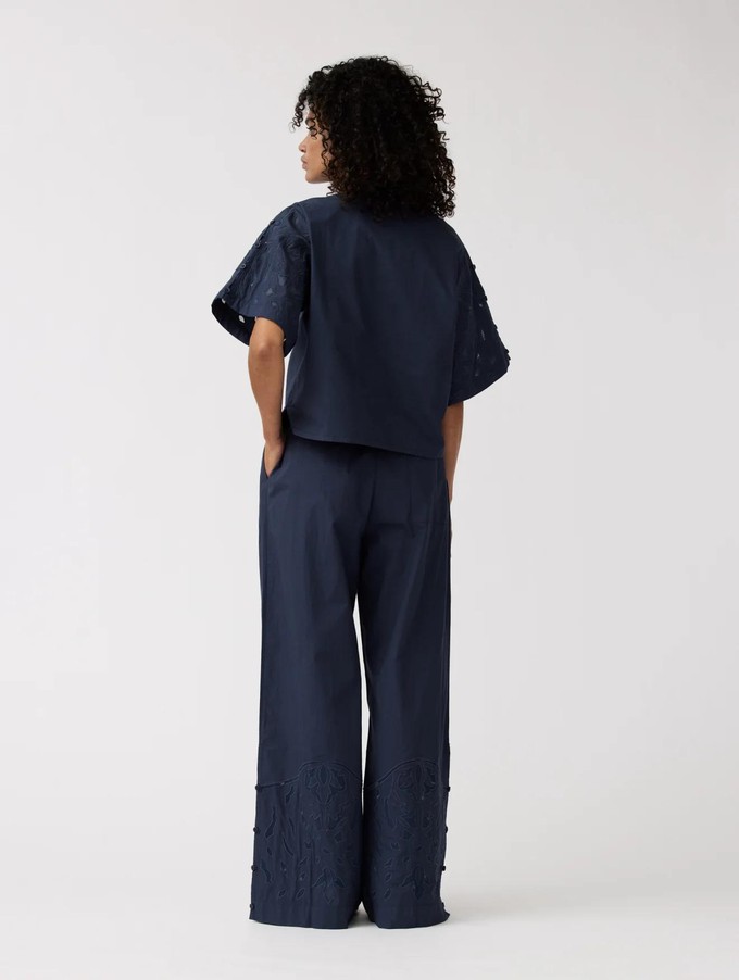 Lotus top - navy from Brand Mission