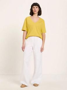 V-hals t-shirt - kiwi via Brand Mission