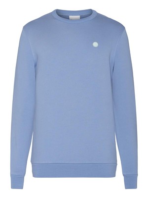 Erik badge sweater - moonlight blue from Brand Mission