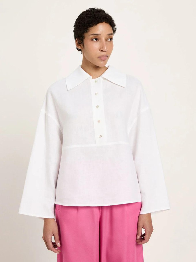 Oversized blouse - white from Brand Mission