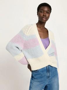 Chunky alpaca vest - multi via Brand Mission