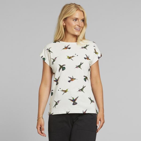 T-shirt visby hummingbird - off white from Brand Mission