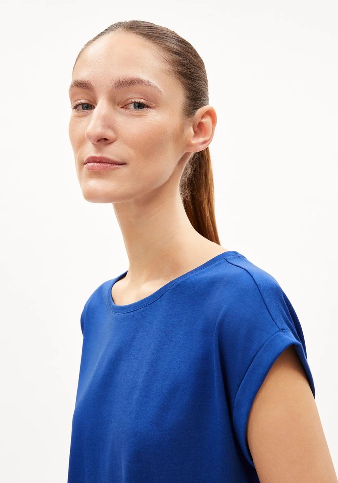 Jilaana top - dynamo blue from Brand Mission