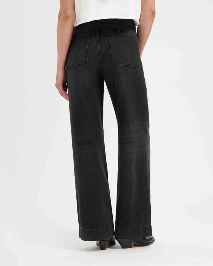 Farrah worker jeans - smokey noir from Brand Mission