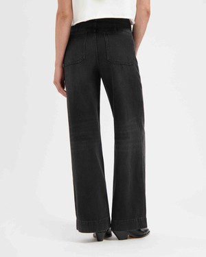 Farrah worker jeans - smokey noir from Brand Mission