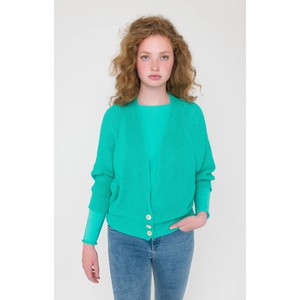 Tessa cardigan - waterfall solid from Brand Mission