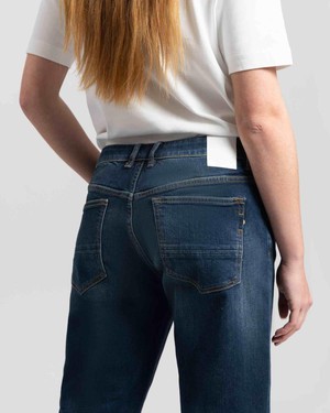 Jenna boyfriend jeans - worn out blue from Brand Mission