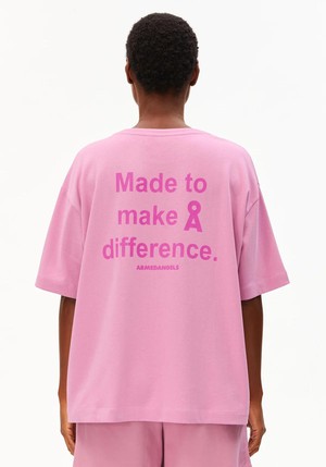 Giannaa chaange t-shirt - pink mist from Brand Mission