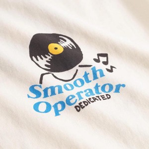 T-shirt stockholm Smooth Operator  - off white from Brand Mission