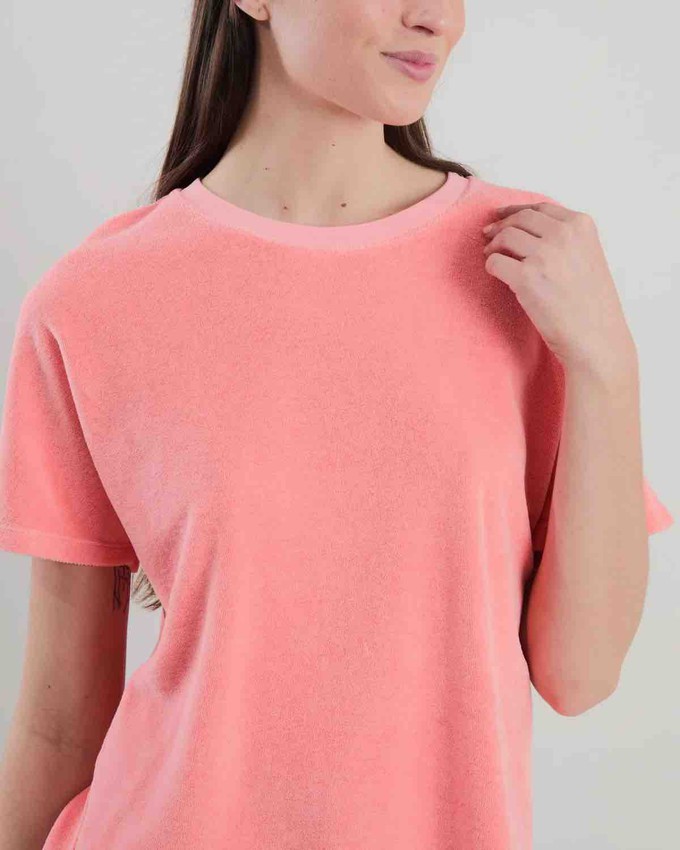 Terry t-shirt -peach from Brand Mission