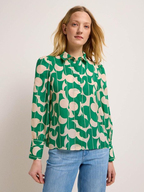 Overhemdblouse - dots green from Brand Mission