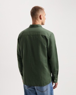 MIlan LS shirt - Moss green from Brand Mission