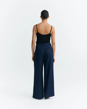 Molly pantalon - navy from Brand Mission