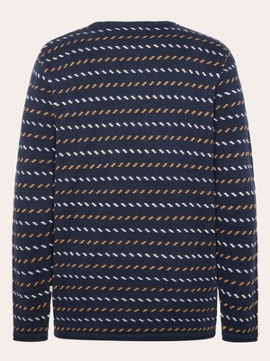 Jacquard knit sweater - night sky from Brand Mission