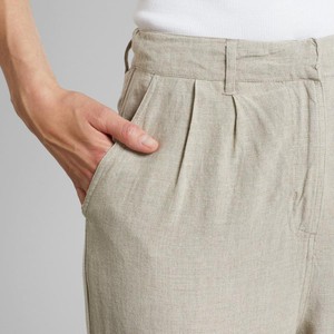Vickleby linnen pantalon - ecru from Brand Mission
