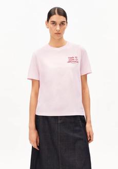 Lualaa embro t-shirt - pink mist via Brand Mission