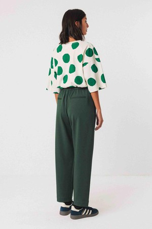 Soraia broek - dark green from Brand Mission