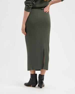Keira skirt - moss green from Brand Mission