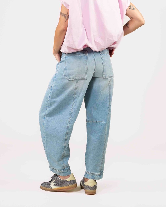 Jane barrel jeans - light blue from Brand Mission