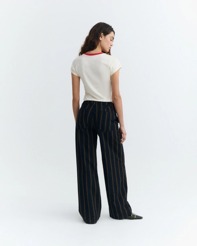 Serena pantalon - stripes multicolor from Brand Mission