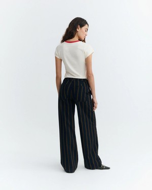 Serena pantalon - stripes multicolor from Brand Mission