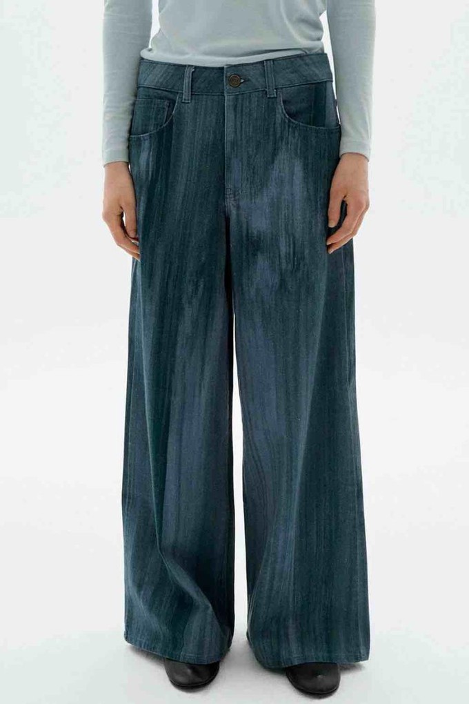 Hedda pants - ombre blue from Brand Mission