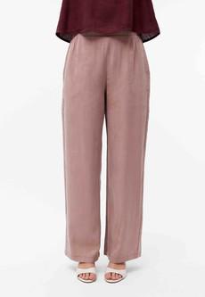 Marla pantalon - rosewood via Brand Mission