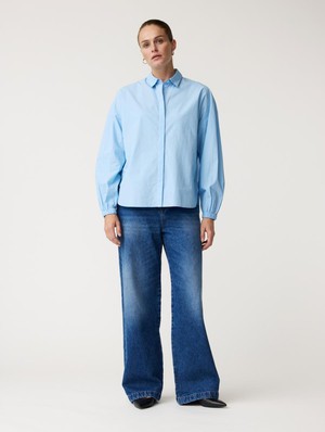 Frida blouse - sky blue from Brand Mission