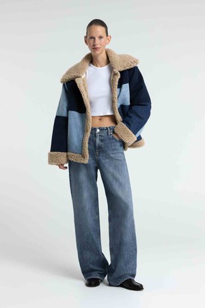 Joan loose jeans - ceky blue worn from Brand Mission