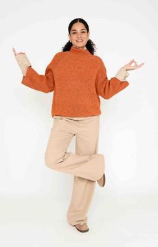 Butterfly pantalon - Grey Sand via Brand Mission