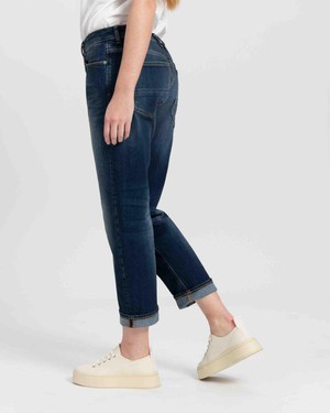 Jenna boyfriend jeans - worn out blue from Brand Mission