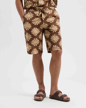 Tyler linnen shorts - soft silt from Brand Mission