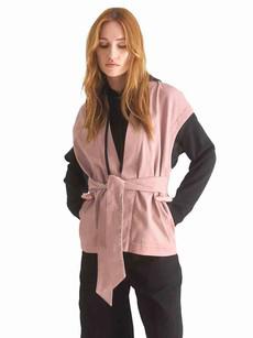 Georgie gilet - dusty pink via Brand Mission