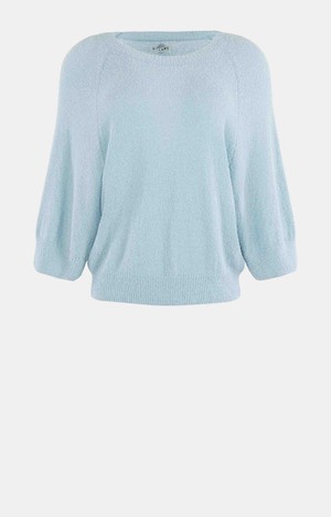 Kaoru sweater - ash mint from Brand Mission
