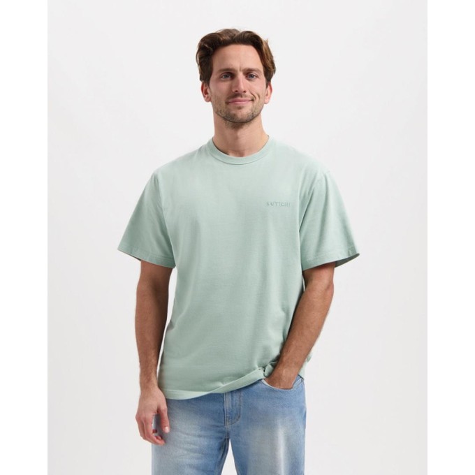 Liam Embro t-shirt - soft petrol from Brand Mission