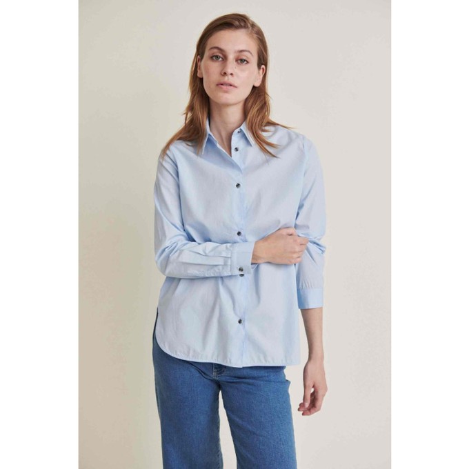 Vilde classic blouse - cashmere blue from Brand Mission