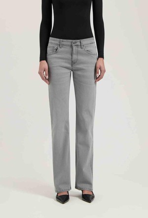 Carry straight jeans - light grey from Brand Mission
