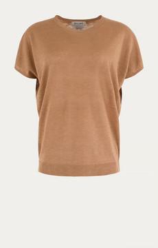 Ellen trui - dark sand via Brand Mission