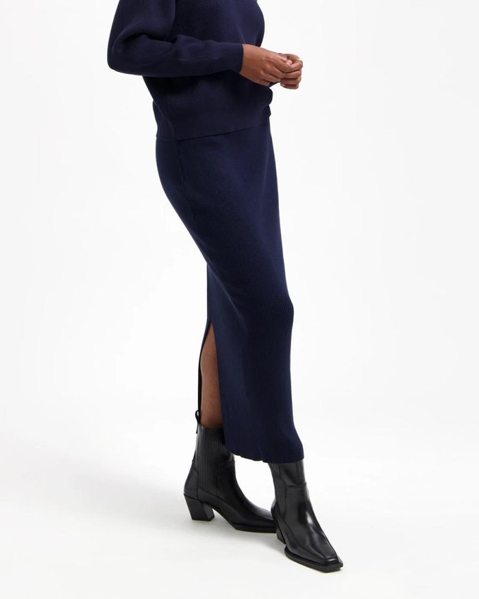 Keira skirt - dark navy from Brand Mission