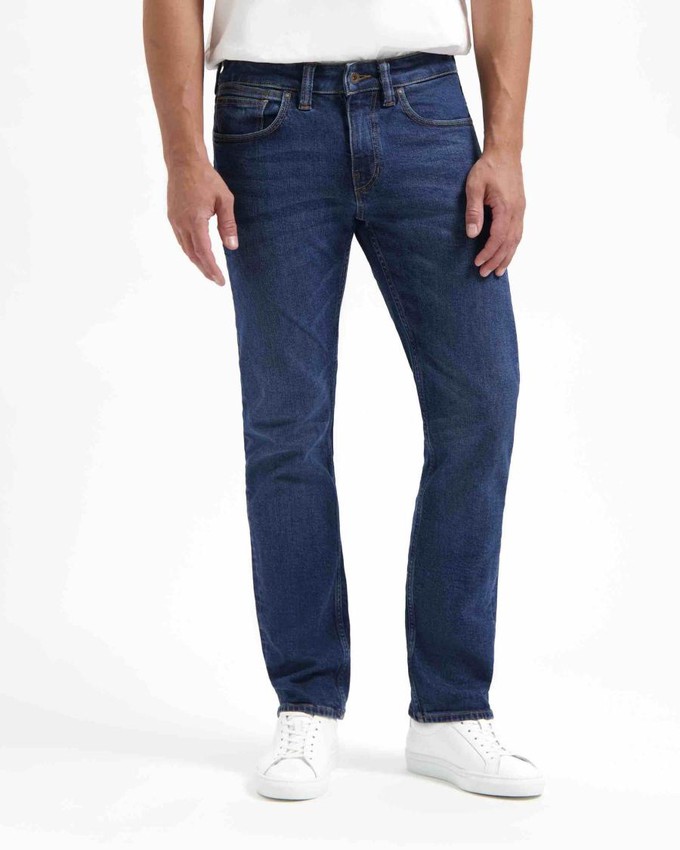 Nick straight jeans - basic blue from Brand Mission