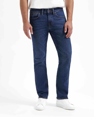 Nick straight jeans - basic blue from Brand Mission