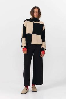 Shira trui - check black via Brand Mission