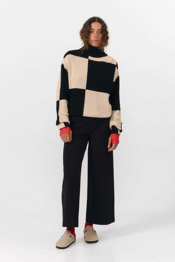 Shira trui - check black from Brand Mission